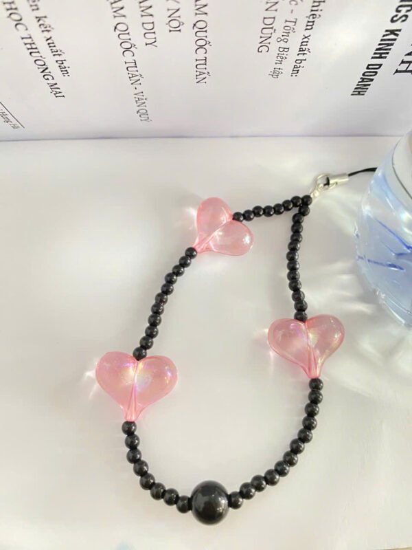 Móc Khóa Trái Tim Hồng